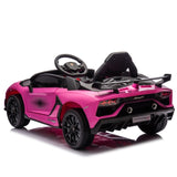 ZNTS 12V Kids Ride On Car W/Parents Remote Control,Licensed Lamborghini Aventador Xago,Hydraulic pressure W1396P184345