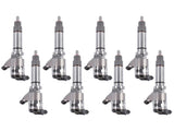 8x Fuel Injectors 0445120027 Fits for 2004.5-2005 GM Chevrolet Silverado Sierra 3500 6.6L Duramax 70730215