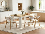 47" Dining Table for 4-6 OModern Rectangular Kitchen Table 55922620
