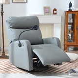 Swivel Rocker Recliner Chair,360 Degree Nursery Rocking Chair,Glider Chair,Modern Small Rocking W1028P251470