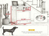 Pet Feeder Station Storage Cabinet 39335779