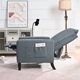 Recliner Chairs for Adults, Adjustable Recliner Sofa with Mobile Phone Holder & Cup Holder, Modern W680131614
