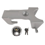 Silver Gooseneck Trailer Hitch Locks Model Coupler Trailer Lock TL50 for Heavy Trailers 55575835