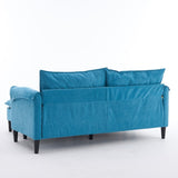Convertible Combination Sofa Sofa U-Shaped Sofa with Footstools with Storage, Gray Sofa for Living W2012P253357