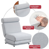 Single Sofa Chair Foldable Single Sofa Bed with Pillow,Portable Foldable Sofa Bed,Leisure Sofa W2113P181631