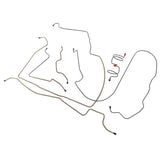 Power Disc Brake Line Kit For Jeep Wrangler YJ 2.5 4.0 4.2 1987-1995 JPB9302 JPB8701 JPB9502 71098567