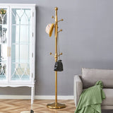Main Stainless Steel Spray Painted Hanger, Modern Stainless Steel Coat Rack, Solid Wood W1151P276820