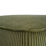 ISABELLA Square Ottoman, Olive Green, Corduroy N757P180768V