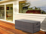 Simple And Practical Outdoor Deck Box Storage Box Brown Gradient 16929043
