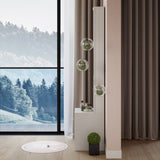 Length 11.8" x Width 15.7" x Height 63" Simple Stylish Dressing Mirror Full Body Mirror W3258P311361