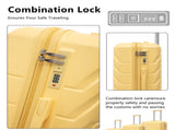 20"/24"/28" 3 pcs/set in ABS Spinner Wheel Luggage, Matching Color , With Combination Lock W2787P293694