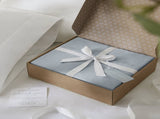 4 Pieces Queen Sateen Sheet Set,Blue B035P381320
