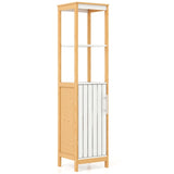 Vertical bathroom cabinet, bathroom storage rack 17858705