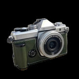 Genuine Leather Handmade Camera Handle Case Bag Cover for the om-3 camera 15053644