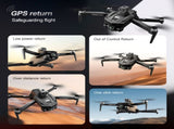 V168 Drone Front-mounted 8K HD PTZ Camera, 4.5-inch Screen Remote Control, Brushless Motors, GPS 46927466