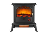 1500W Freestanding Three-door Glass 3D Flame Fireplace with Remote Control/Quartz tube heating/Fake 41952731