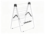 Adjustable Clothes Drying Rack, 2-Tier with 21 Hanging Rods, 22 lbs Capacity, Foldable, Sock 34658859