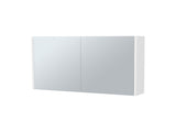 McNary Medicine Cabinet With Included Mirrors And 2 Doors, White B128P237178