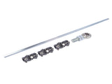 36" Steering Shaft Kit 3x 3/4DD Black U-Joints & Bearing Heim Joint Fit for GM Universal 64929850