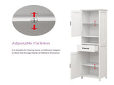 Double Door Narrow Height Slim Floor Standing Cabinet 72104839