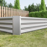 Raised Garden Bed Kit - Metal Raised Bed Garden 7.6x3.7x0.98ft for Flower Planters, Vegetables Herb 30888205