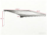 Patio Retractable Awning 02552399