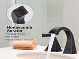 2-Handle Bathroom Sink Faucet with Drain, Oil Rubbed Bronze W122465398