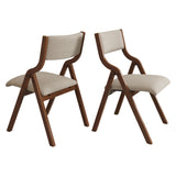Upholstered folding Dining chair, space saving, easy to carry, Dining Room, No assembly 77185471
