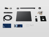 Male NPT Matte Black System, Faucet Set for Bathroom Fixtures with 12 Inch Rain 93928807