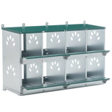 8 Room Metal Chicken Nesting Boxes 8 Compartment Egg Coop 82697755