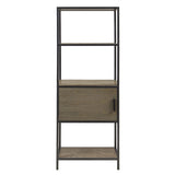 3-Shelf Bookcase with Storage Cabinet B035118581