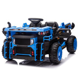 24V Two-seater Kids Ride On Electric Car W/parents control,Seat width 19.69in,400W motor,E-rear W1578P192976