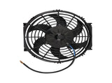 10" Heavy Duty Radiator Fan 800 CFM 12V 2400 RPM 6 Blades Black Plastic 94928904