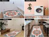 Kitchen Rugs Sets 3 Piece with Runner Non Slip Mats for Floor Washable Bohemian Runner Rug 08219038