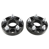 ZNTS 2pcs Professional Hub Centric Wheel Adapters for Subaru FR-S BRZ WRX 1993-2016 Black 75457954