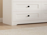 Chest Of Drawer with 7 drawers white color farm door W2139P241088