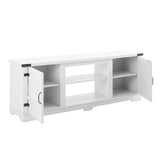 Modern Farmhouse TV Media Stand, Large Barn Inspired Home Entertainment Console, for TV Up to 70'', W1758P147681
