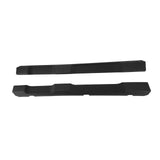 Black Side Step Nerf Bars fit for 07-18 Jeep Wrangler JK 4-Door Running Boards ABS 13833996