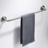 Bathroom Hardware Set Brushed Nickel 4-Pieces Bathroom Towel Rack 24 Inches Adjustable Bathroom W1932130479