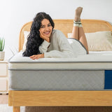 12 Inch Breathable Cool Cover Memory Foam Individual Pocket Spring Hybrid Mattress T3673P344009