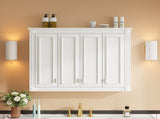 35'' x 28'' Medicine Cabinet, Wall Mounted Bathroom Storage Cabinet, Modern Bathroom Wall Cabinet N710P496235K