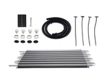 New Aluminum Remote Transmission Oil Cooler 8 Row Universal Radiator Kit Silver 10639148