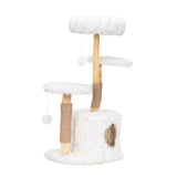 Modern Cat Tree, Natural Branch Cat Tower, Luxury Cat Condo, Indoor Cat Furniture, Kitten Cat Gift, W2181P144452