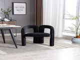COOLMORE Contemporary Designed Velvet Fabric Upholstered Accent/Dining Chair /Barrel Side Chairs W395103721