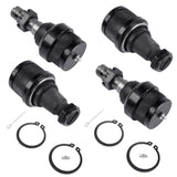 4Pcs Upper & Lower Ball Joint Package For 94-99 Ram 2500 3500 99-24 Ford F250 4WD 9920BJPACK 02464267