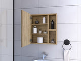 Lincoln Mirrored Medicine Cabinet, Five Interior Shelves B128P148930