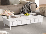 VIBE HAUS Lift-Top Coffee Table with Drawers, Modern Center Table with Foldable Top, N724P292514K