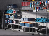 5 Tier Shelf Wire Shelving Unit, NSF Heavy Duty Wire Shelf Metal Large Storage Shelves Height W155065926