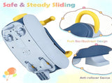 Toddler Smooth Gliding Scoot Car with T-Shaped Handlebar & Comfort Seat, 2 Universal 2 Directional 93732037