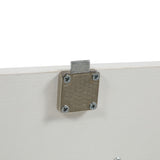 Classic Wall-Mounted Styling Station with Drawer and Tool Holes, Vanity Table, Dressing Table, W2181P156704